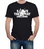Save the Fat Unicorns Men's T-Shirt Conservation Africa Rhino Funny Safari