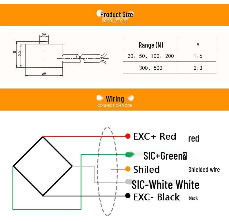 Miniature Electronic Weighing Sensor Module for Force and Gravity Measurement