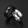 1Pc Fashionable, Versatile and Simple Titanium Steel Ring, Suitable for Accessories for Men and Women