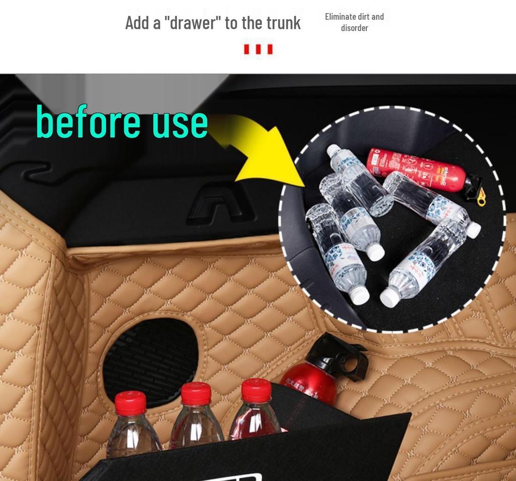 Trunk Mat for Boyue L 2023 Model - Car Accessories and Decorative Tail Box Mat