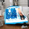 1pz Coperta in Flanella Baby Boss Ritorna, Coperta in Peluche Calda Ultra Morbida per Casa Camera da Letto Letto Divano Copertura Campeggio Picnic Regalo Y72422