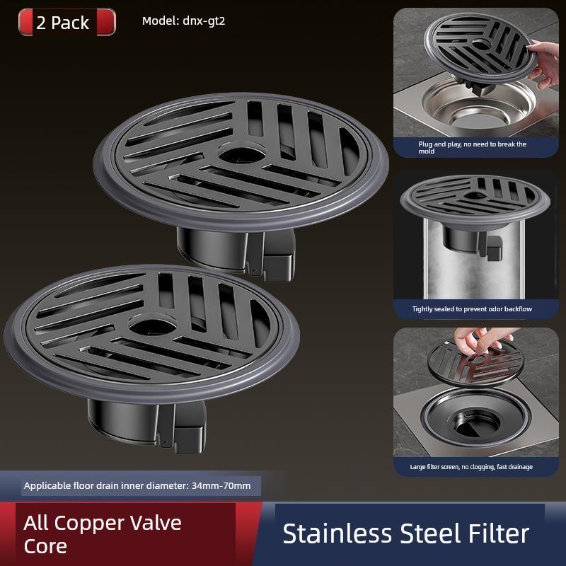 German Anti-Odor Drain Cover, Anti-Odor Device for Bathroom, Anti-Insect Sewer Seal Cover