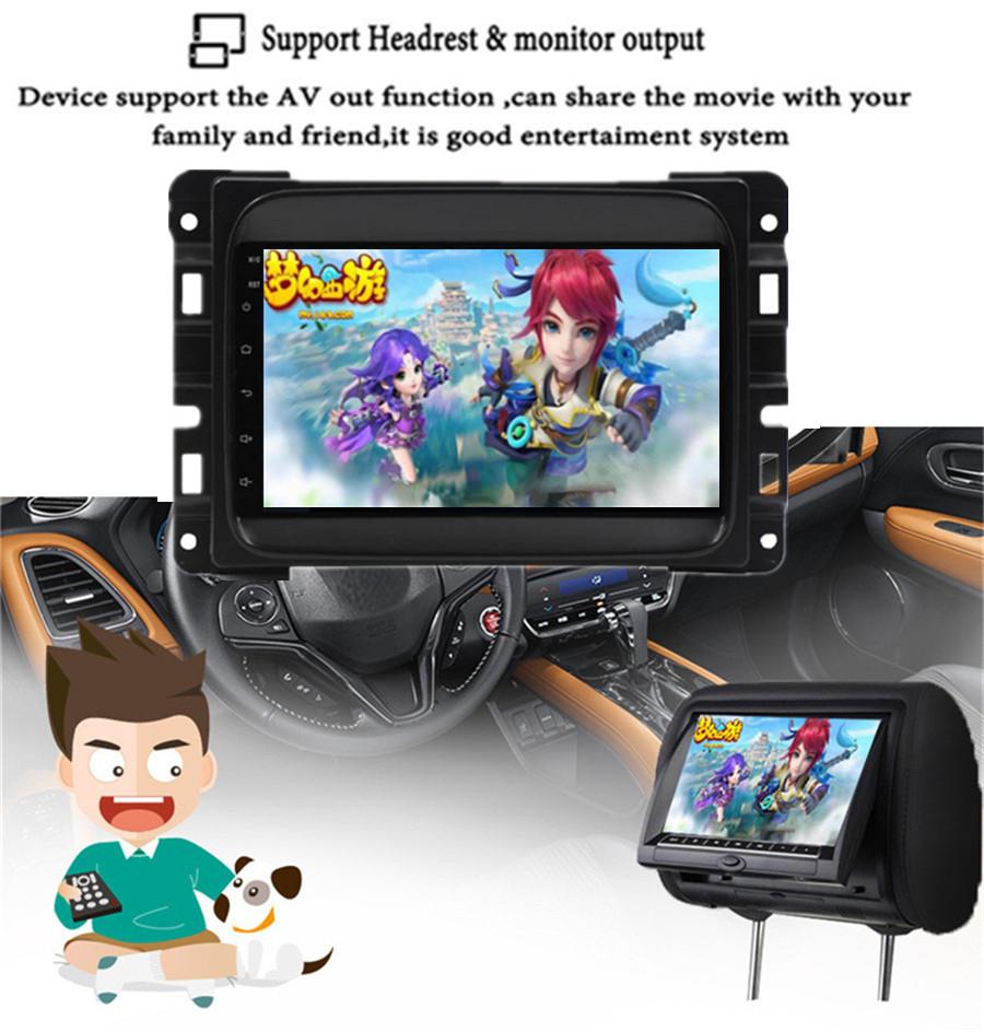 7" Android 11 Car Radio Stereo Player GPS Navi Head Unit For 2012-2017 Dodge RAM