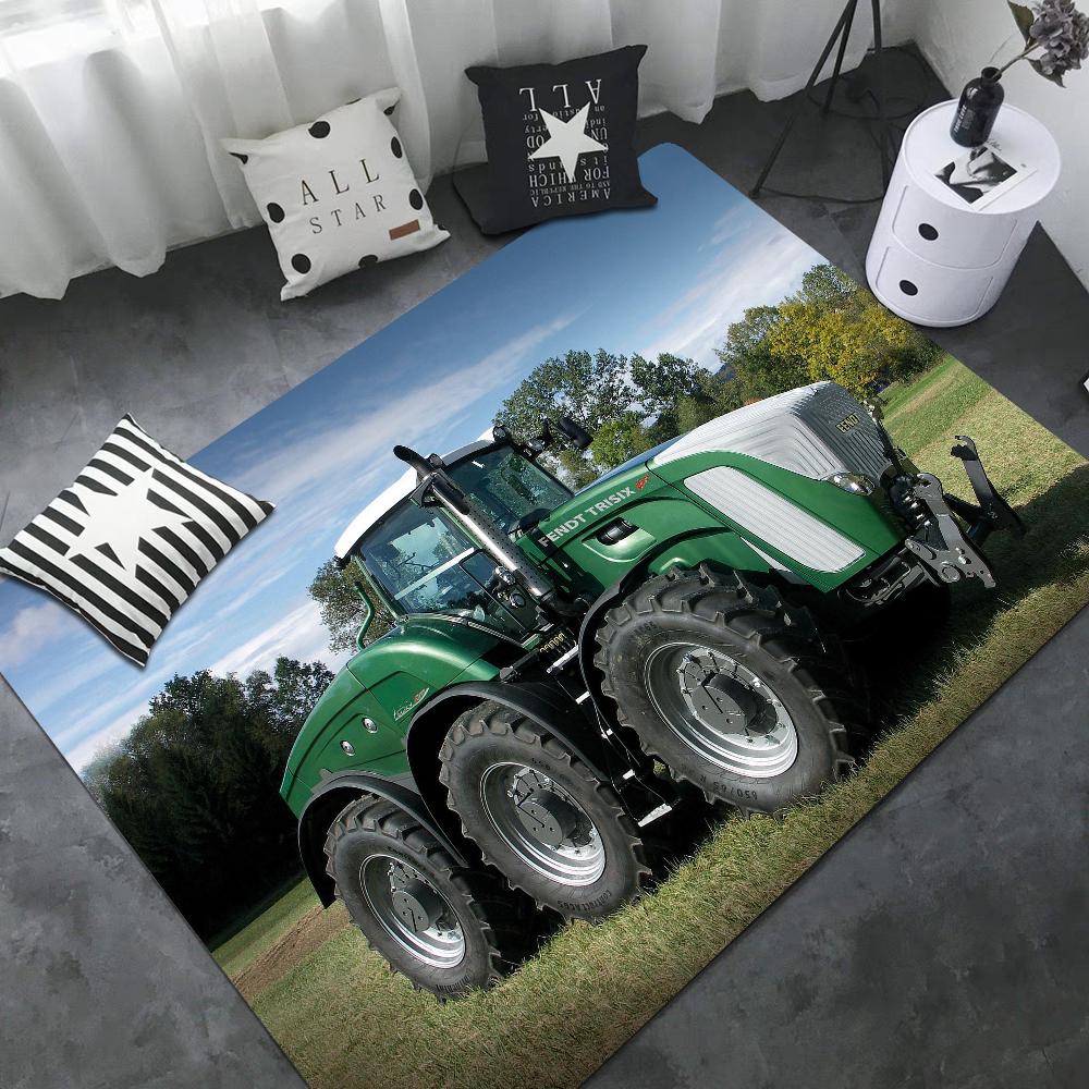 Tapete de Chão Retangular Antiderrapante para Trator Agrícola Fendt Casa Macio Tapete de Banho Porta da Frente Tapete Interno Externo Tapete Decorativo para Hotel