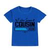 Feture Super Cousin 2026 Kid Tshirt Casual Short Sleeve Child Tee Tops Round Neck T Shirt Pregnancy Announcement