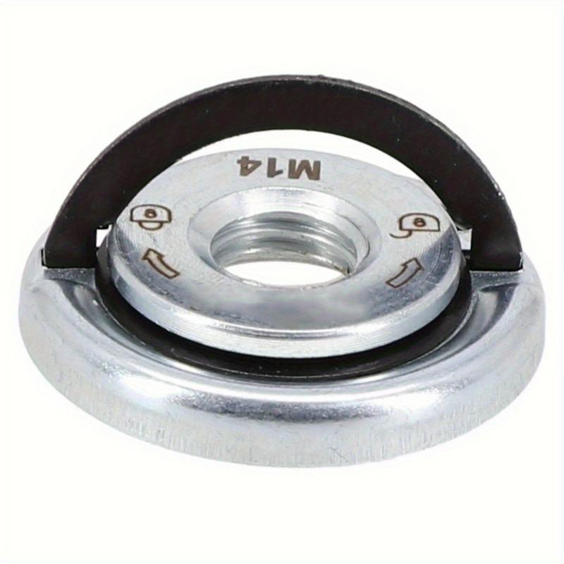 1 piuliță cu flanșă cu eliberare rapidă M14 filet polizor unghiular eliberare piuliță de blocare placă de presare pentru flanșă de prindere a polizorului unghiular