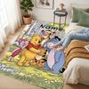 Custom Name Winnie Pooh Party Living Room Non-Slip Area Rug Soft Carpet for Bedroom Kids Playroom Sofa Office Home Decor Doormat