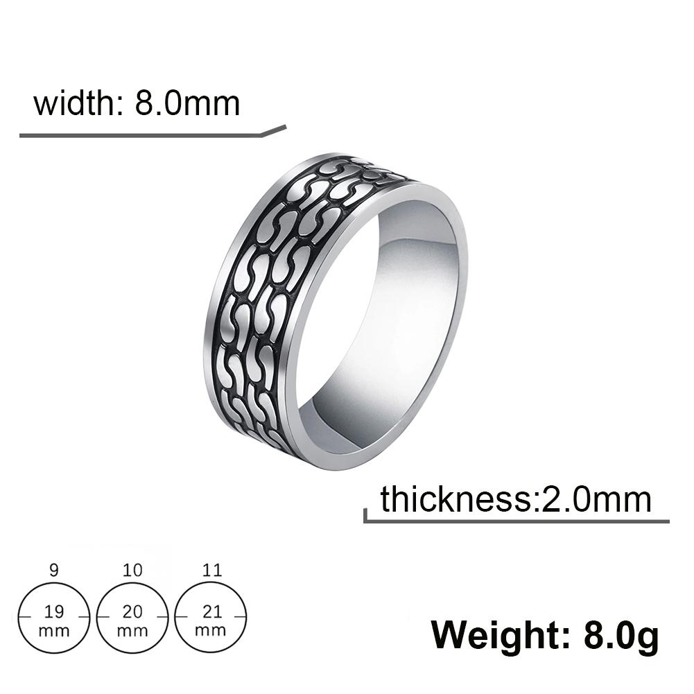 

My Shape Chinese Tai Chi Yin Yang Rings for Men The Eight Trigrams Stainless Steel Ring Vintage Jewelry Amulet anillos mujer 11