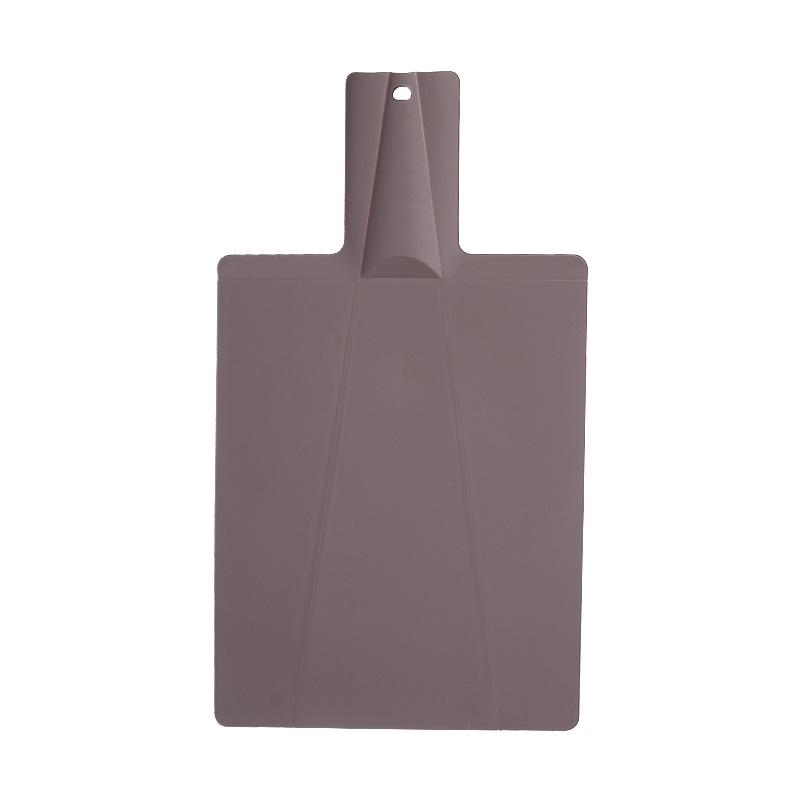 Portable Double-Sided Plastic Cutting Board - Multi-purpose Foldable Chopping and Draining Board for Kitchen or Restaurant.