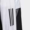 Adidas Neo Color Block Hooded Casual Jacket Men Jackets White H45178