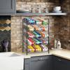 Can rack storage rack, 5-layer can storage dispenser can accommodate 60 cans