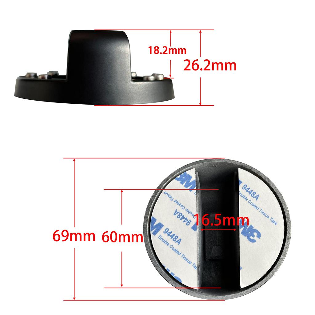 Rare Jimny Gasoline Filler Cap Fuel Cap Cover (Black)