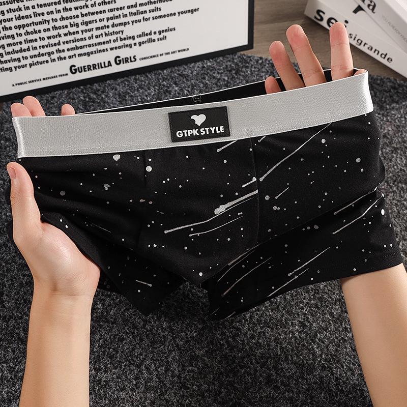 Men's Breathable Cotton Boxer Briefs - Comfortable, Loose-Fit, Mid-Rise, Plus Size, Perfect for Summer