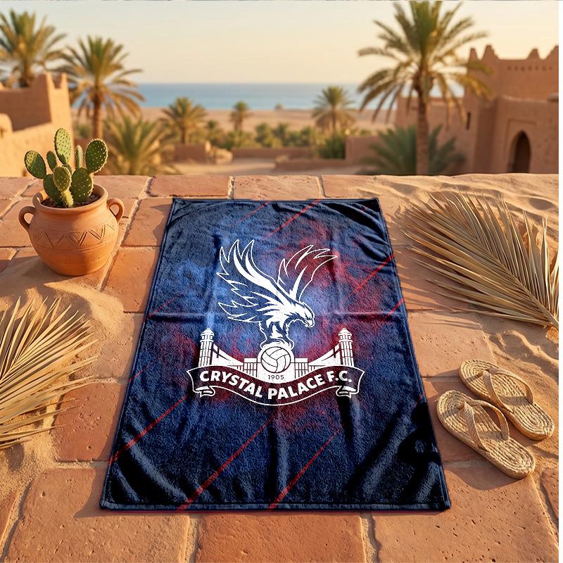 Crystal Palace Theme Beach Towel Soft Quick?dry Towel For Summer Beach Vacation Swimming