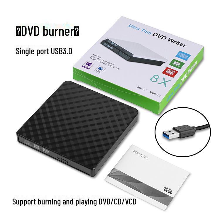 

«Внешний оптический привод USB: Устройство записи и чтения CD/DVD/VCD для ноутбуков и настольных компьютеров.