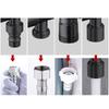 Dual Outlet Toilet Bidet Sprayer Shut Off Valve Angle Hose High Pressure Diverter for Washing