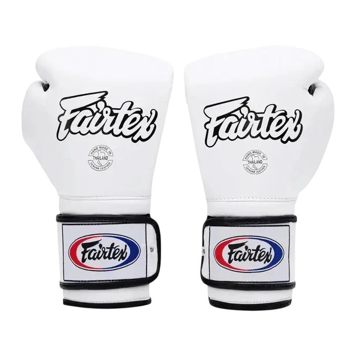 Fairtex Boxhandschuhe Mexikanischer Stil Weiß 10OZ