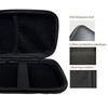 Car Terminal Removal Hard Case Portable Storage Bag Car Repair Tool Kit Storage Carbon Fiber Pattern with Zipper Bag