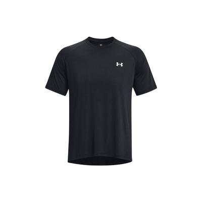 Solid Crew Neck Reflective Short Sleeve T-Shirt Men Tops Black 1377054-001