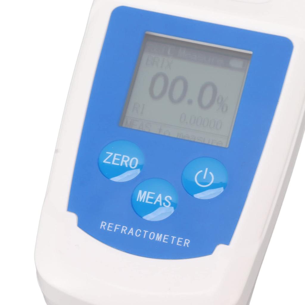 0-55% Digitales Brix-Refraktometer Hochpräzises Brix-Testgerät Messgerät zur Messung des Zuckergehalts von Obst und Getränken