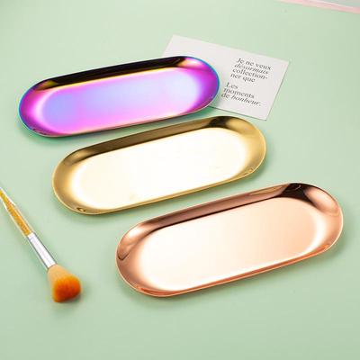 Plateau de rangement des ongles en acier inoxydable, outil de cueillette de strass de bijoux, outil d'art des ongles