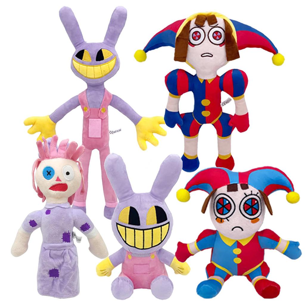 Amazing Digital Circus Pomni Plush Doll Joker Design Cute Collectible Toy for Kids Birthday Gift Stuffed Animal Soft Toy