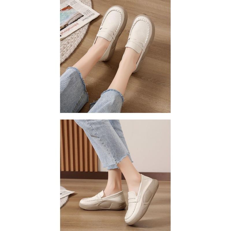 Women S Comfortable Thick Sole Nurse Shoes Casual Sports