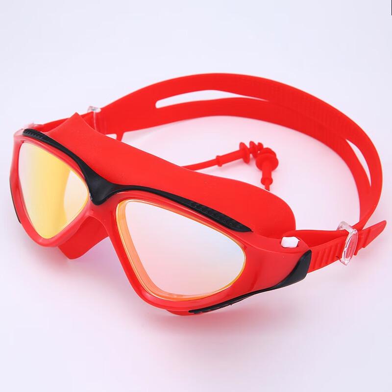 Yimai 8809 Large Frame Swim Goggles with Earplugs