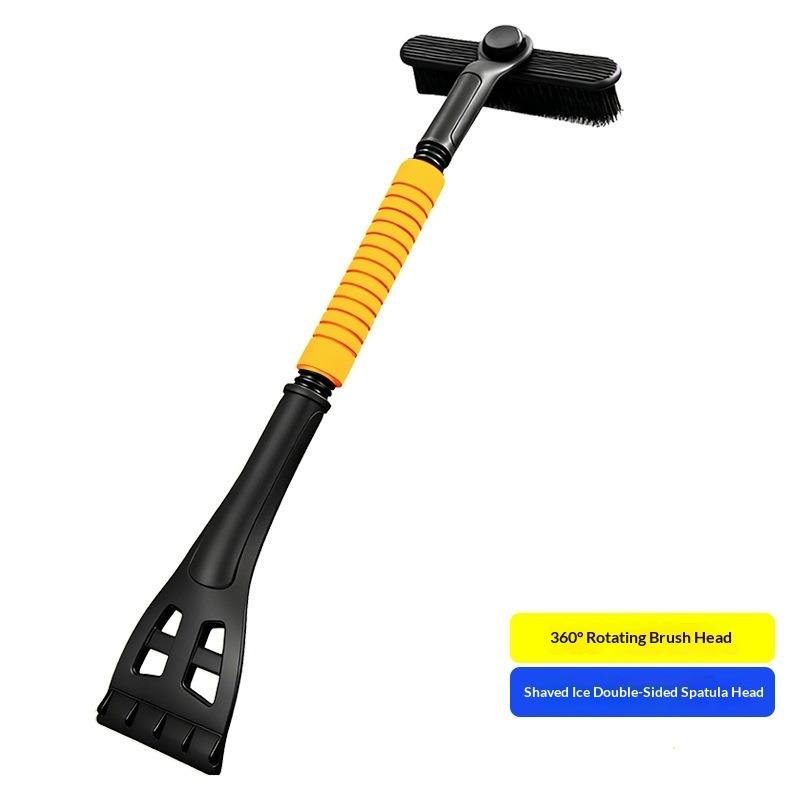 Automobile Oxford Snow Shovel Aluminum Alloy Telescopic Snow Shovel Multifunctional Glass Shovel Snow Shovel Cleaning Scraper Snow Brush