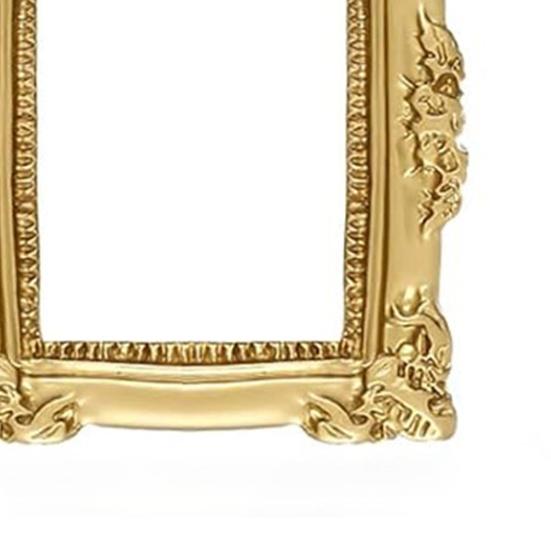 12 Stück Vintage Mini Foto Miniatur Bild Oval Rechteck Herz Rahmen DIY Rahmen Goldener Kleiner Display Rahmen