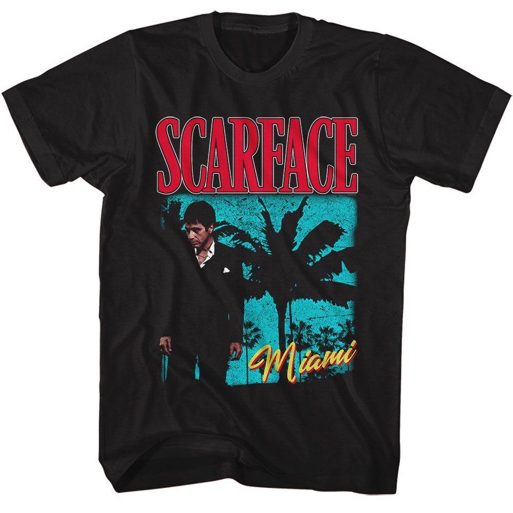 Scarface Palms Miami Bright Movie Shirt M