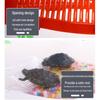 Portable Plastic Turtle Terrarium with Basking Platform