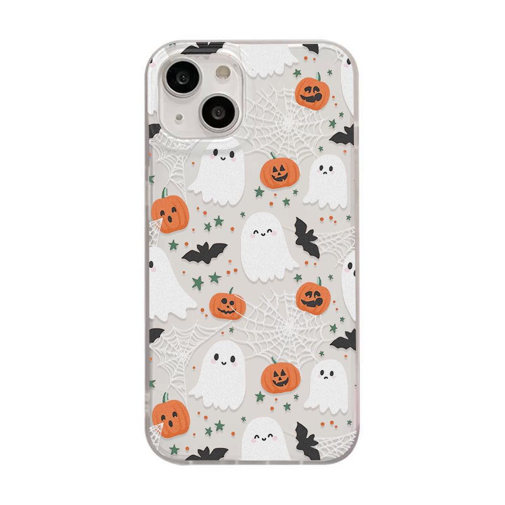 iPhone 17 Pro Max Halloween Ghost Frosted Drop-Proof Case