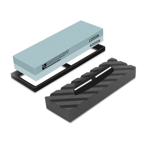 

IROKCAKPT Камень для заточки ножей, 1000мм x 6000мм, Набор двухсторонних точильных камней, Бытовой точильный камень средней/финишной зернистости, Идеальный для заточки ножей [Surfa