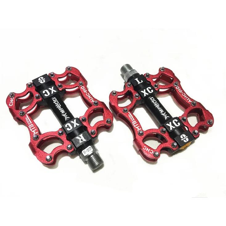 Bicycle Pedal MTB BMX Sealed 2 Bearing Cleats Pegs Road Mountain Bike Aluminum Alloy Anti-slip Cycling Parts
