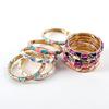 Willow Leaf Chinese Bamboo Joint Bangle Grid Bamboo Women's Hand Bracelet  Ladies