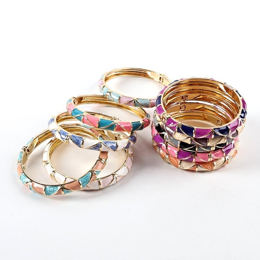 Willow Leaf Chinese Bamboo Joint Bangle Grid Bamboo Women's Hand Bracelet Ladies