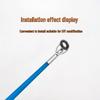 Stainless Steel Anti-Tangle Surf Rod Tip Guides with Ceramic Inserts for DIY Fishing Rod Modifications
