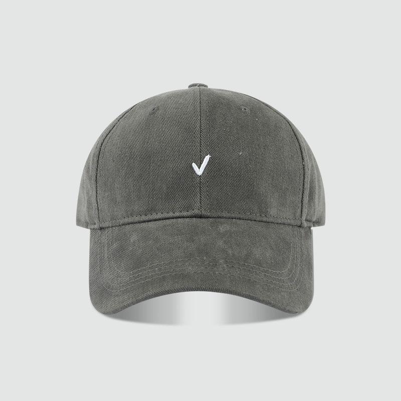 RICYGVM Embroidery Letter Baseball Hat For Women Sunshade Peaked Cap Solid Color Duck Tongue Caps Unisex Outdoor Sunscreen Visor