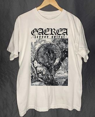 Maglietta Band Gaerea Terror Spiral Bianca Unisex UB508