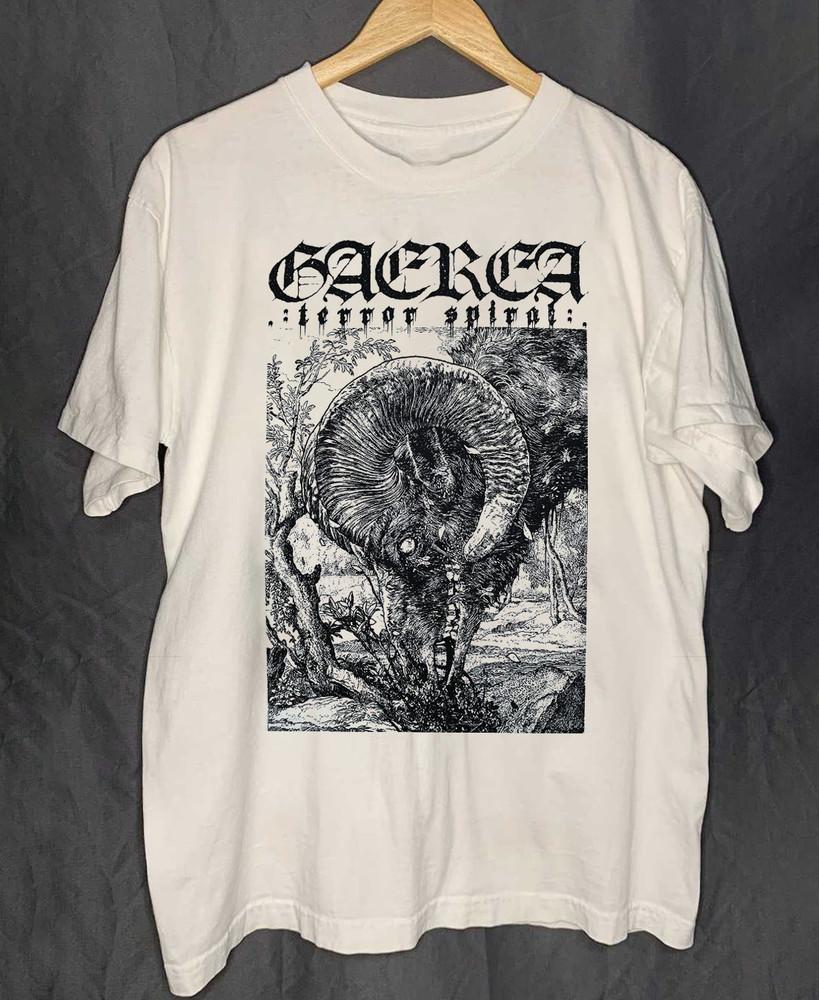 

Gaerea Band Terror Spiral White band T Shirt Unisex UB508 S