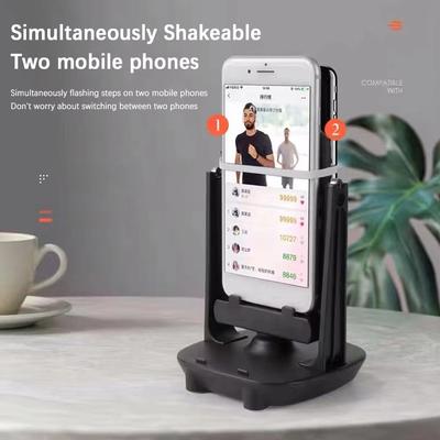 1pc Desk Walking Swing Shaker Mobile Phone Stand Holder Pedometer Brush Stepper For Phone Wiggler Counter For iPhone Samsung