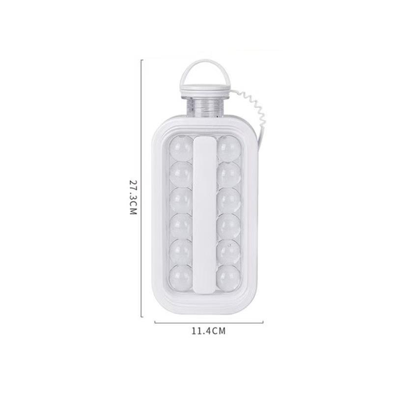 

Новый складной льдогенератор для бутылок с водой, форма для приготовления льда, пищевой мягкий силиконовый льдогенератор 2 в 1, чайник, коробка для льда, кубики льда для дома