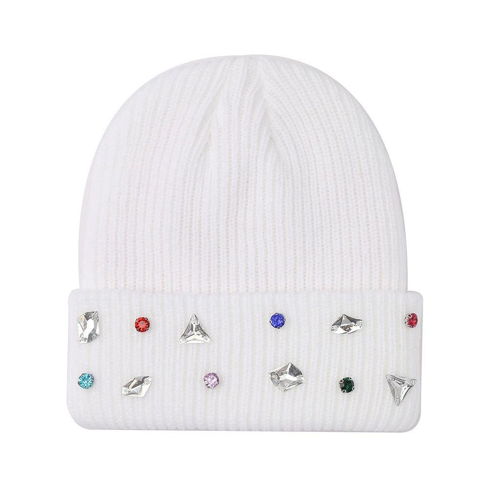 Thickened Winter Knit Hat Brimless Cold Cap New Pullover Hat  Women and Men