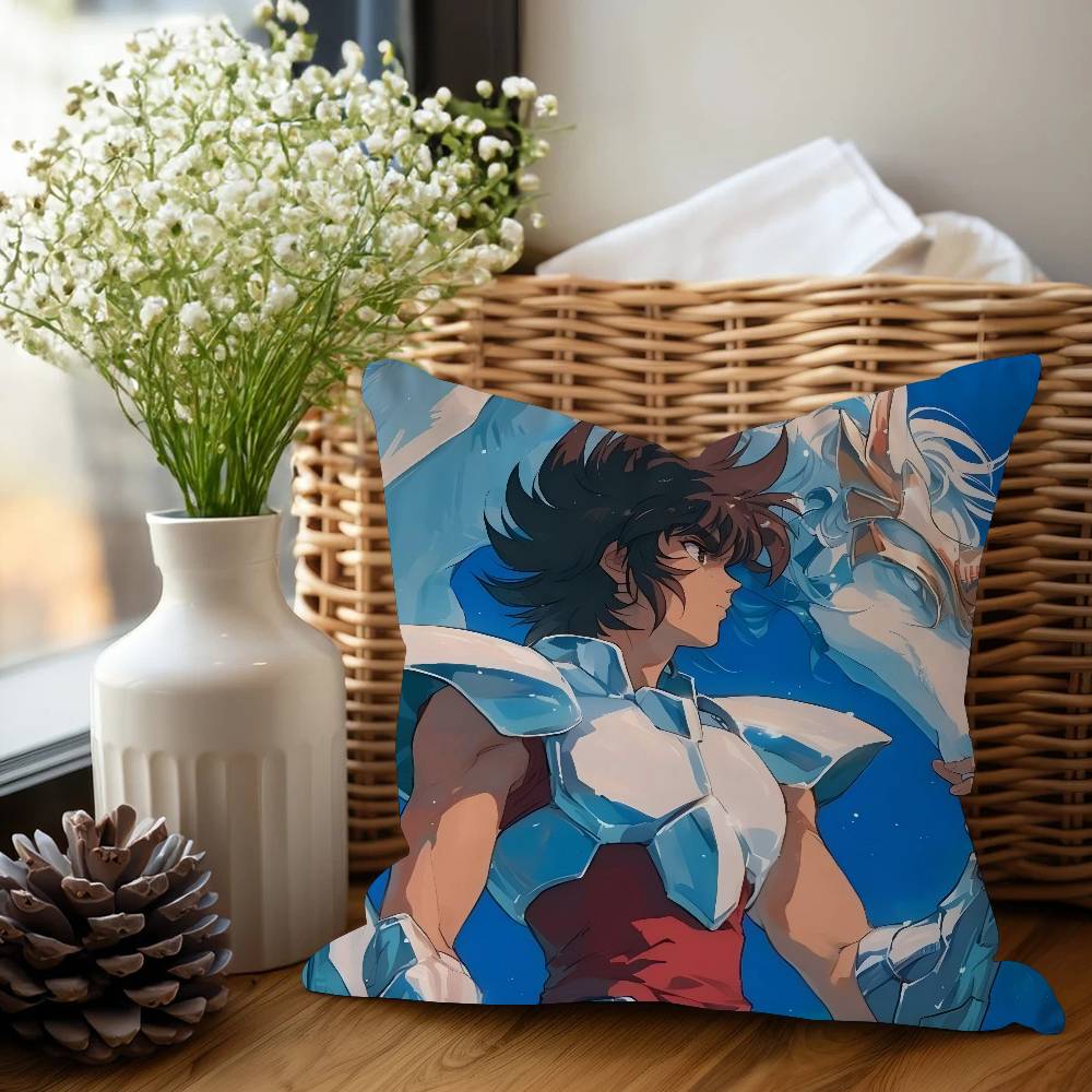 S-Saint Seiyas Cushion Cover Decorative Pillow Sofa Home Decor Case Pillow Cases