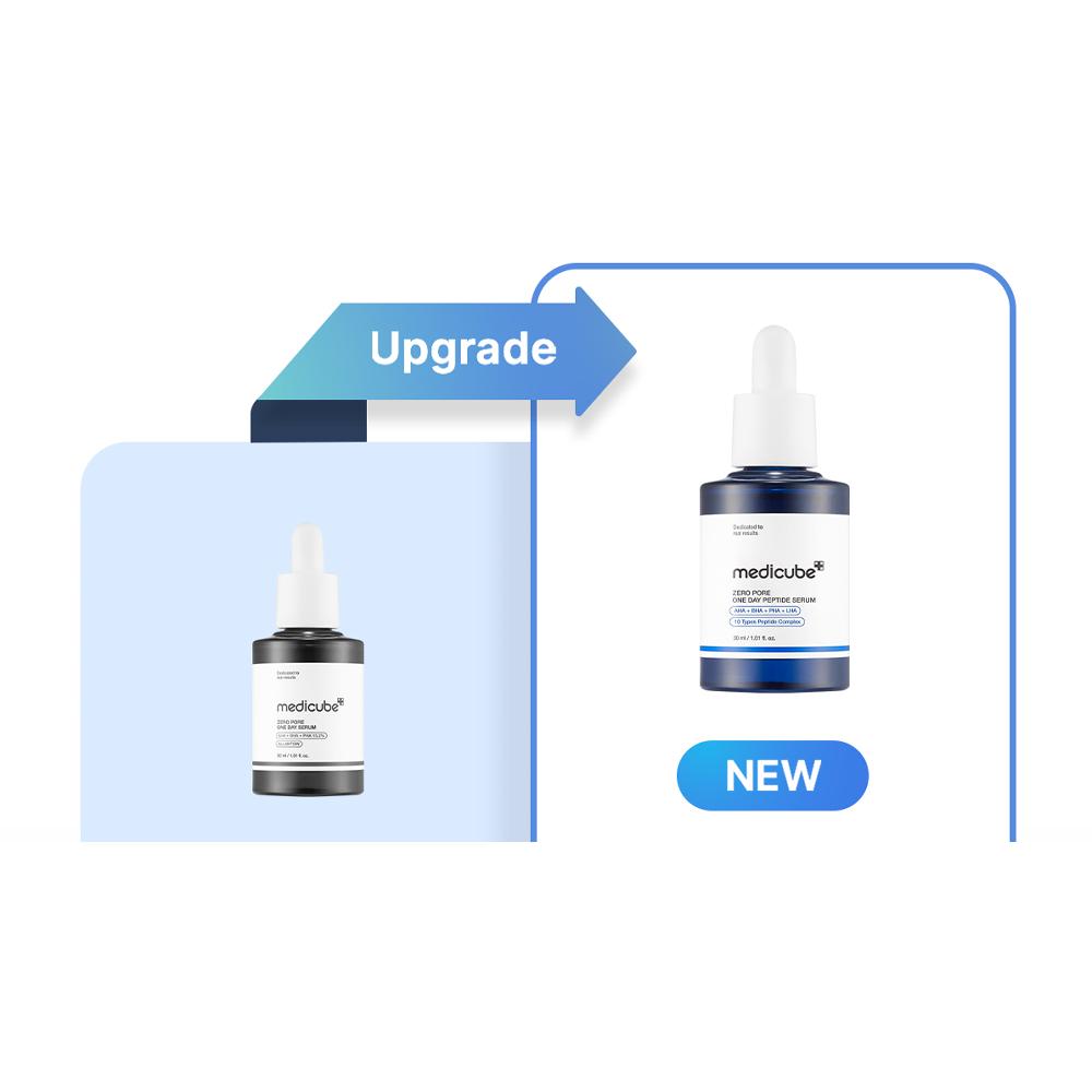 Medicube Zero Pore One Day Peptide Serum 30ml