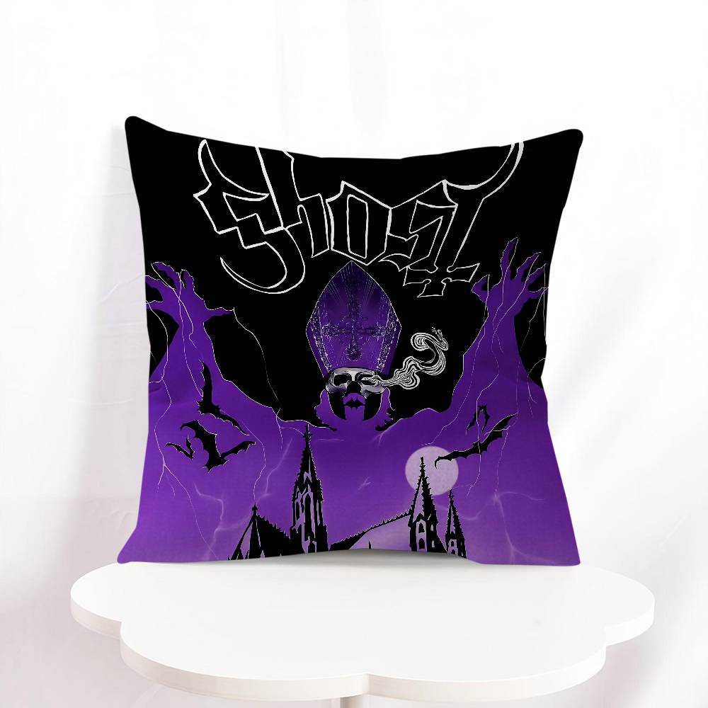 G-Ghost Band Cartoon Pillow Gift Home Office Decoration Bedroom Sofa Car Cushion Cover Case 45x45