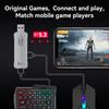 GAMWING X8 Pro Mobile Phone Game Converter AI Recoil Control Game Adapter Set with Keyboard,Mouse,Holder