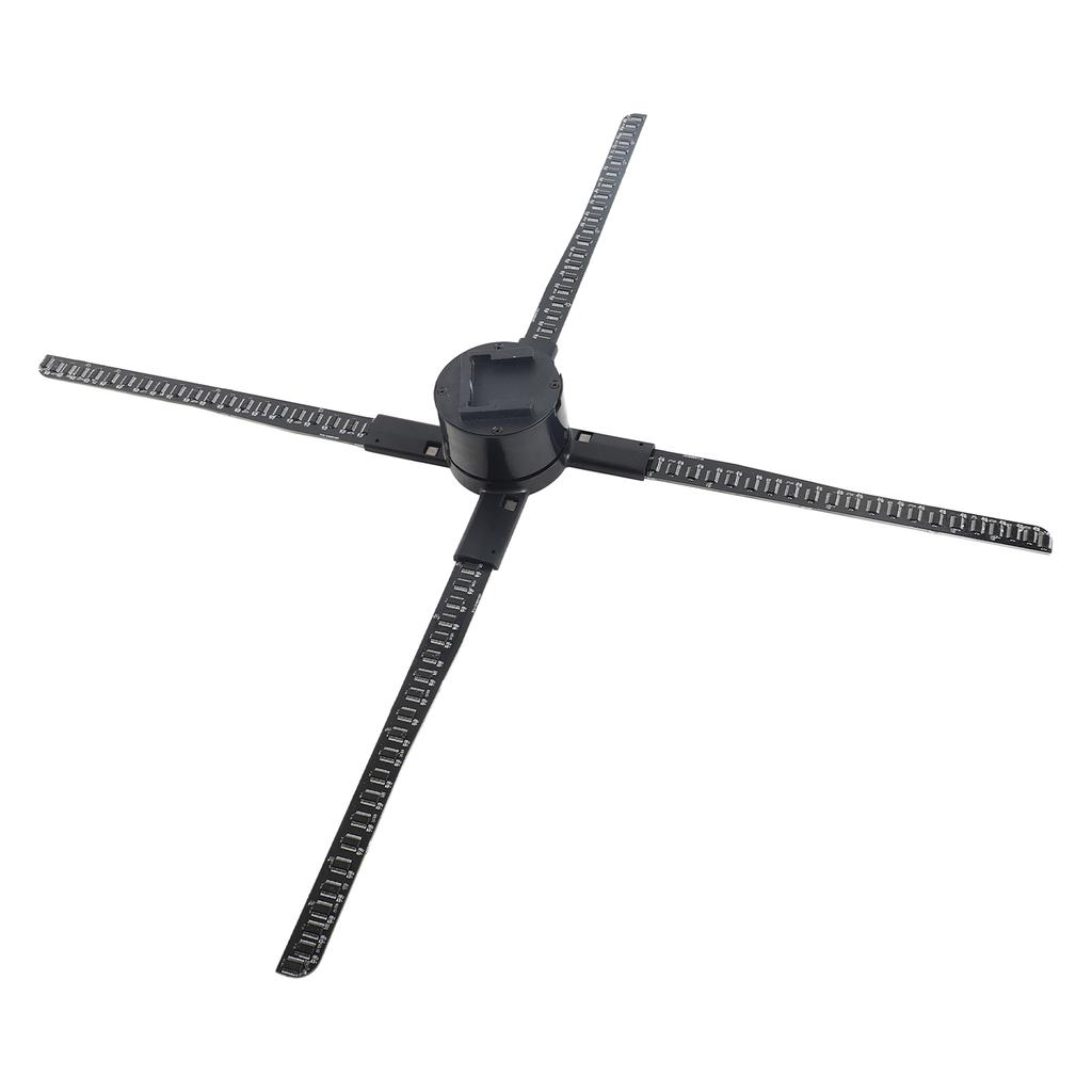 65CM Holographic Advertising Projector 3D 766 RGB Beads Fan Projection Display Prise US