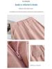 Women's Summer 2025 Cotton Slim-Fit High-Waisted Wide-Leg Cropped Pants